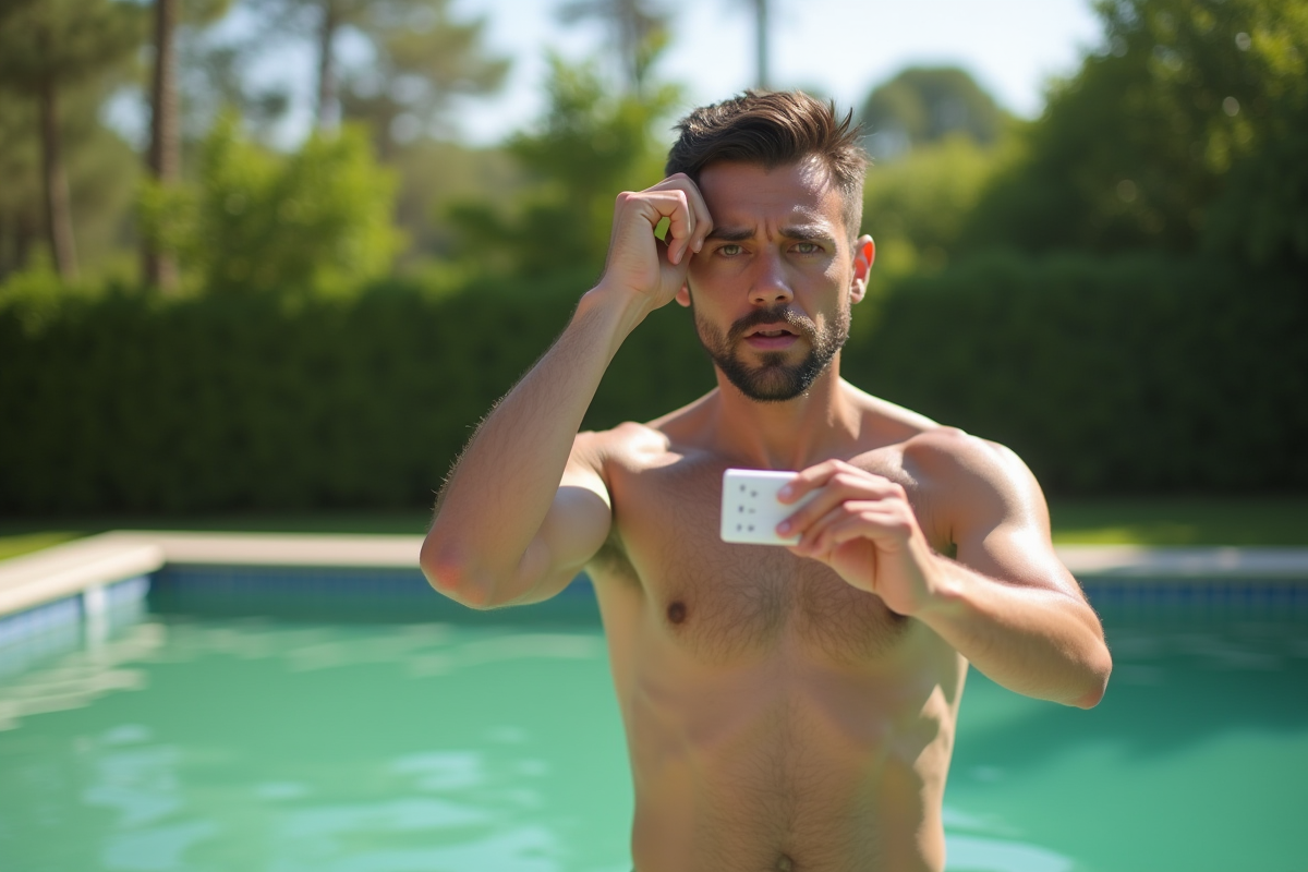 piscine verte