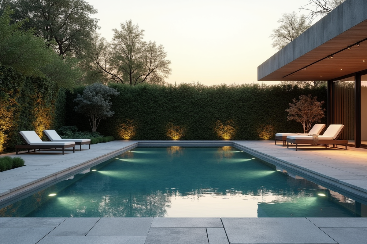 piscine jardin