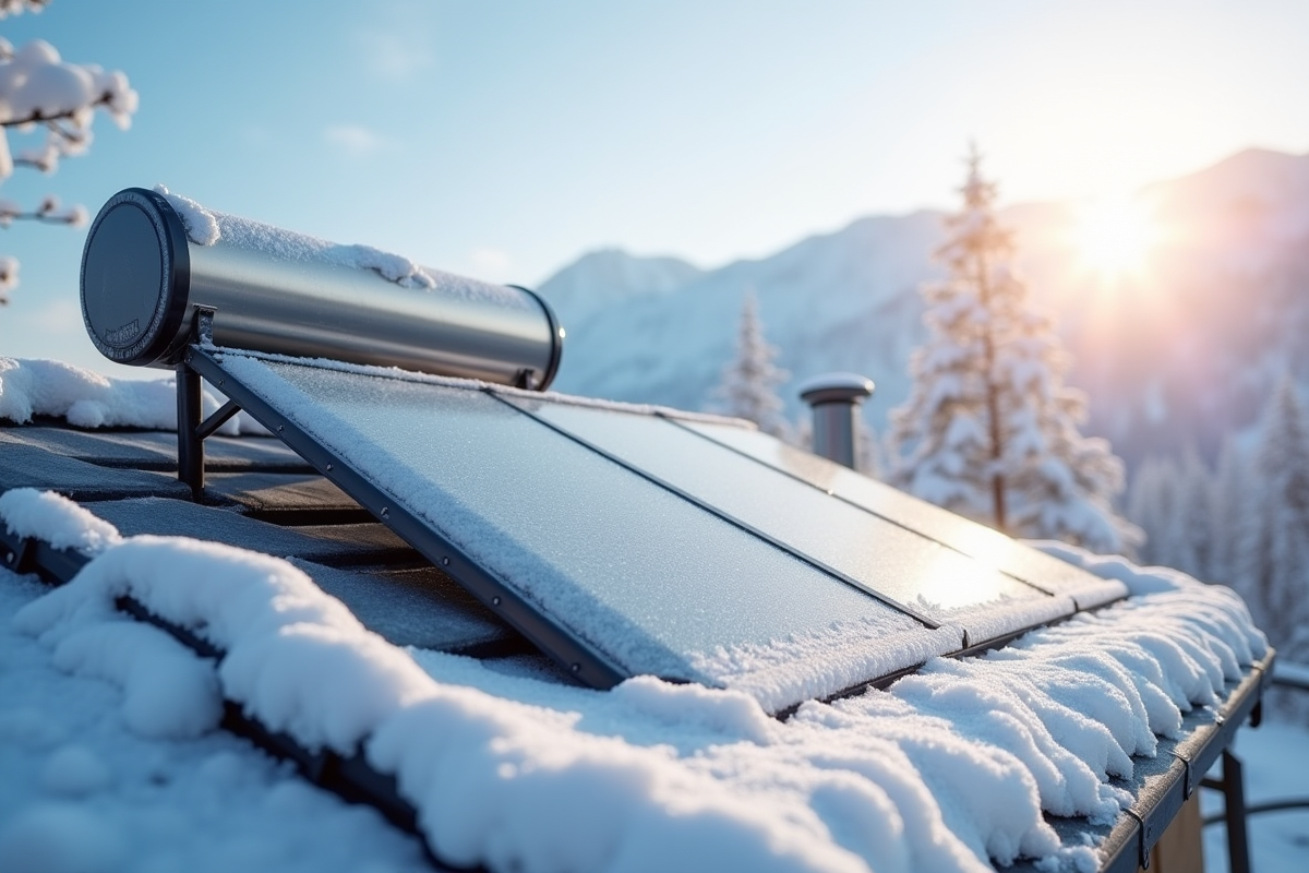 Fonctionnement du chauffe-eau solaire en hiver : ce qu’il faut savoir