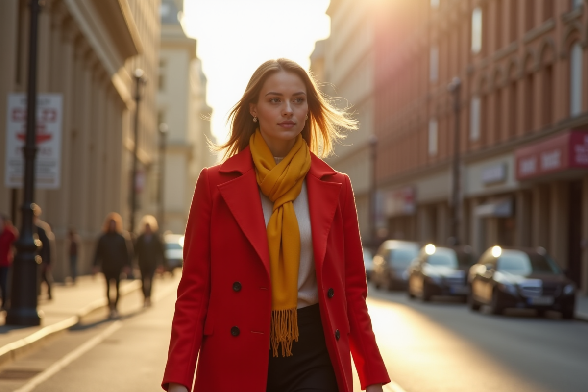 vêtements colorés