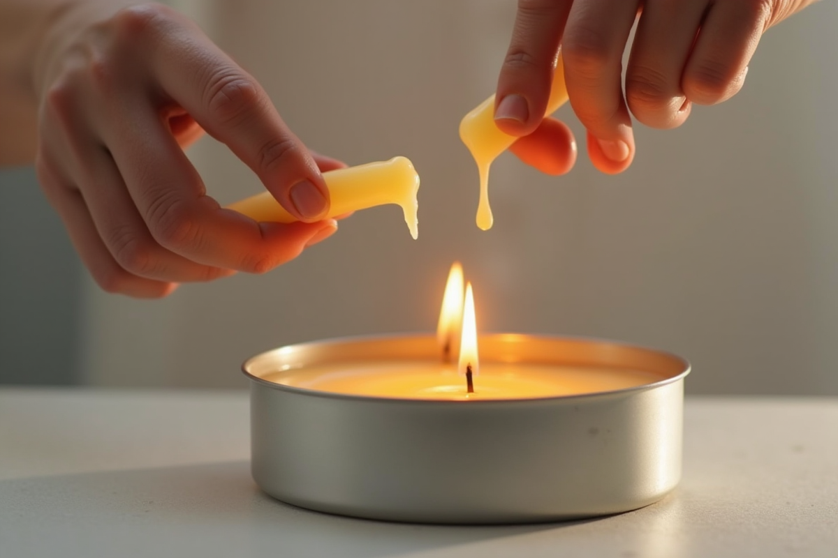 Élimination des restes de cire dans les bougies : techniques et astuces