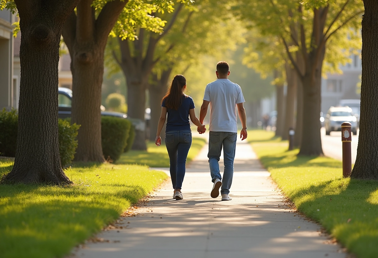 pavement walking